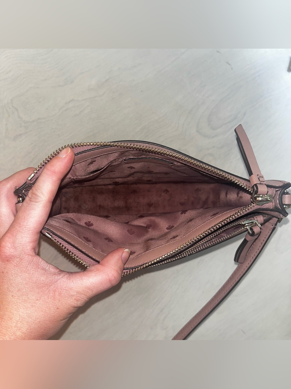 Kate Spade Dusty Peony Crossbody Purse - Picture 7 of 9